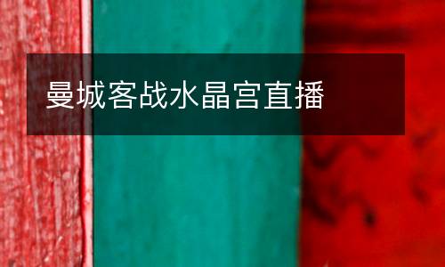 曼城客戰(zhàn)水晶宮直播