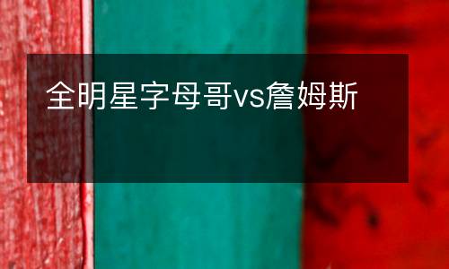 全明星字母哥vs詹姆斯