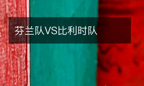 芬蘭隊(duì)VS比利時隊(duì)