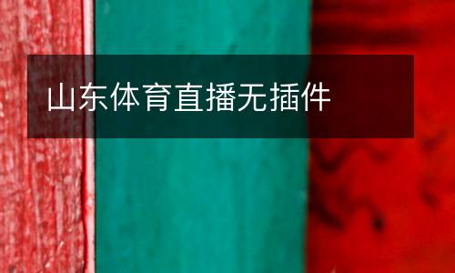 山東體育直播無(wú)插件
