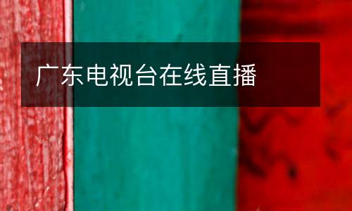 廣東電視臺在線直播