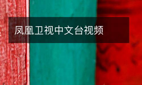 鳳凰衛(wèi)視中文臺視頻